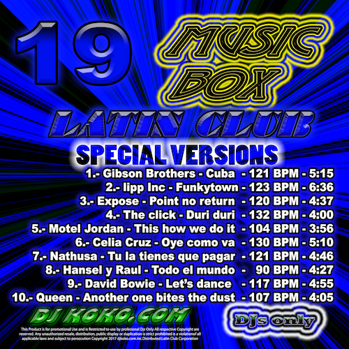 19 Music Box 19